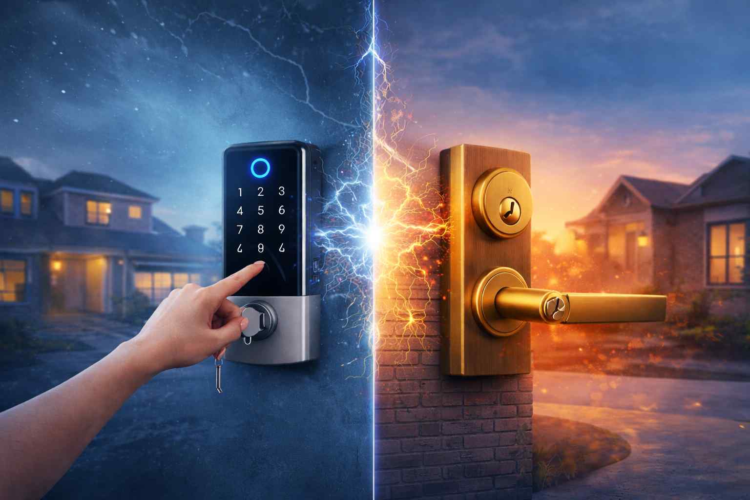 Smart, yoxsa ənənəvi mexaniki kilid?